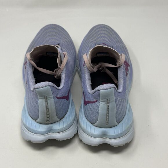 Hoka One One Mach 5 Womens 8.5 Blue Lightweight Running Shoes Sneakers - Picture 9 of 16